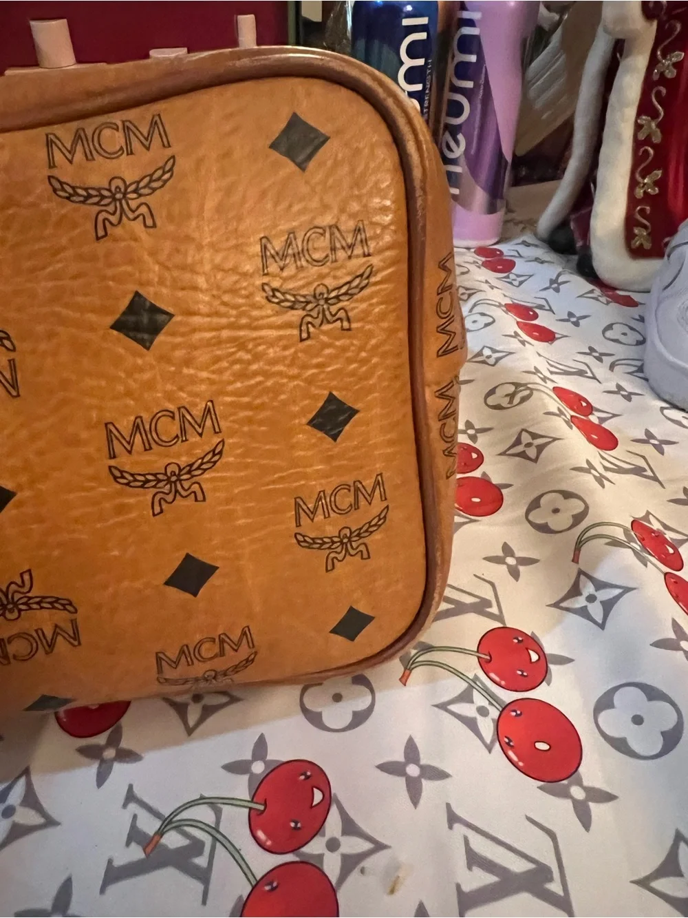MCM gold tone